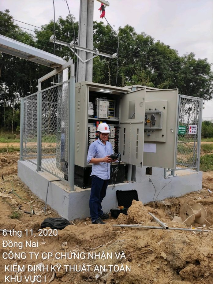 Kiểm định viên RSIC kiểm định công trình điện mặt trời 2 MW tại Đồng Nai